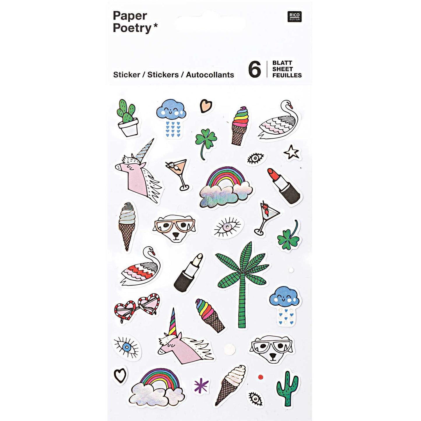 Tarrasetti Paper Poetry - Magical Rainbow
