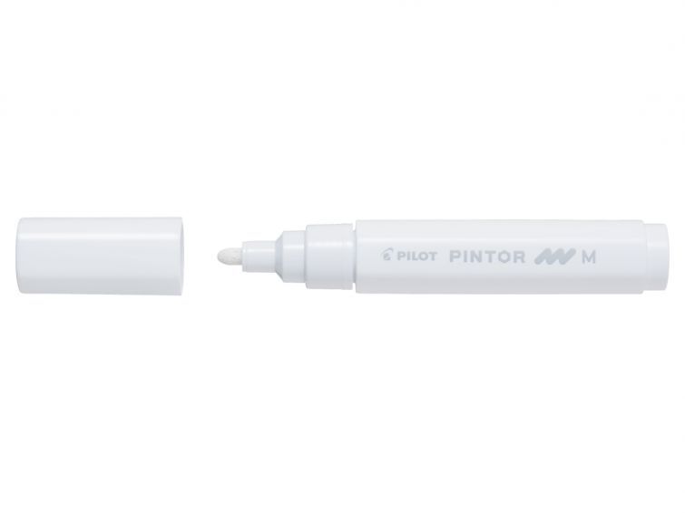 Pilot Pintor Medium Marker - valkoinen