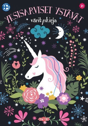 Yksisarviset ystäväni -värityskirja