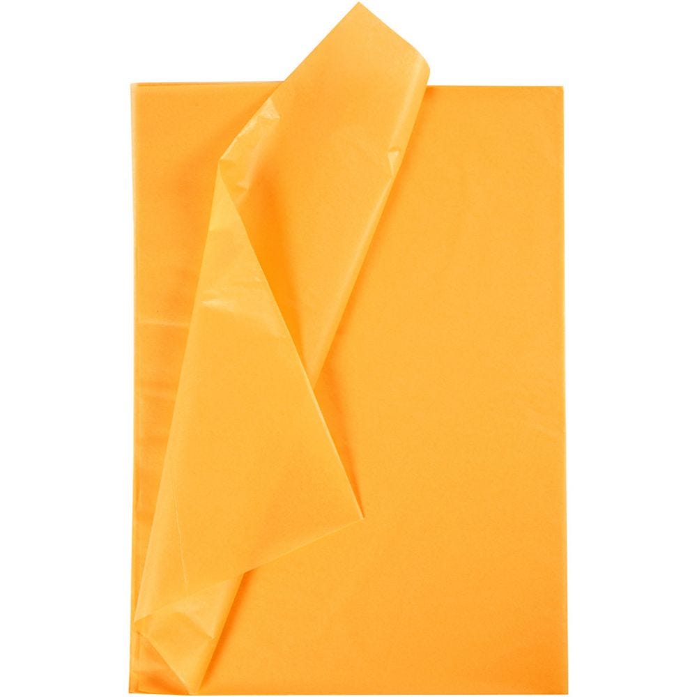 Silkkipaperiarkit - Keltainen