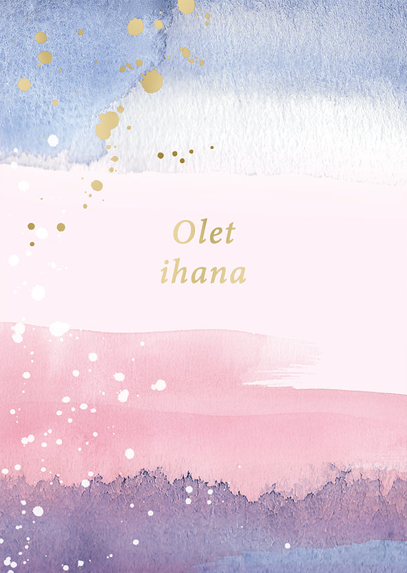 Postikortti Putinki Design - Usva, Olet ihana