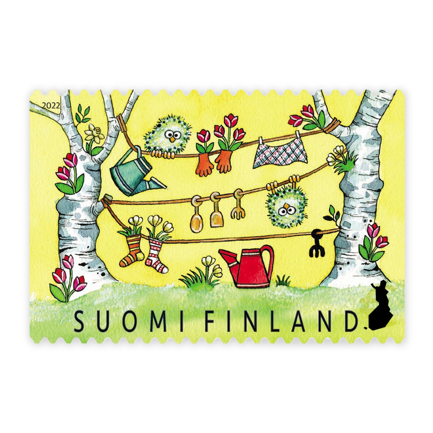 Kotimaan ikimerkki  5 kpl - Kivaa kevättä