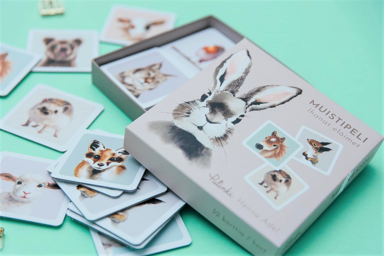 Memory game Henna Adel - Lovely animals