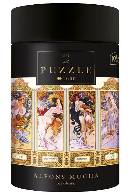 Puzzle Interdruk - Alfons Mucha, Four Seasons
