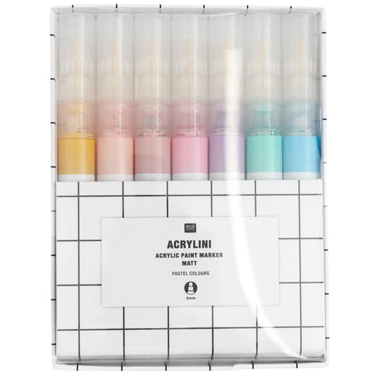 Rico Design Paint Markers - Pastel Colors