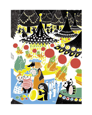 Moomin poster - Amusement park