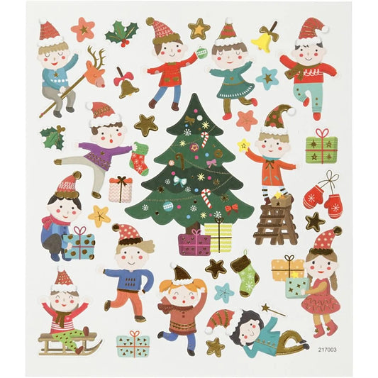 Sticker sheet - Children's Christmas