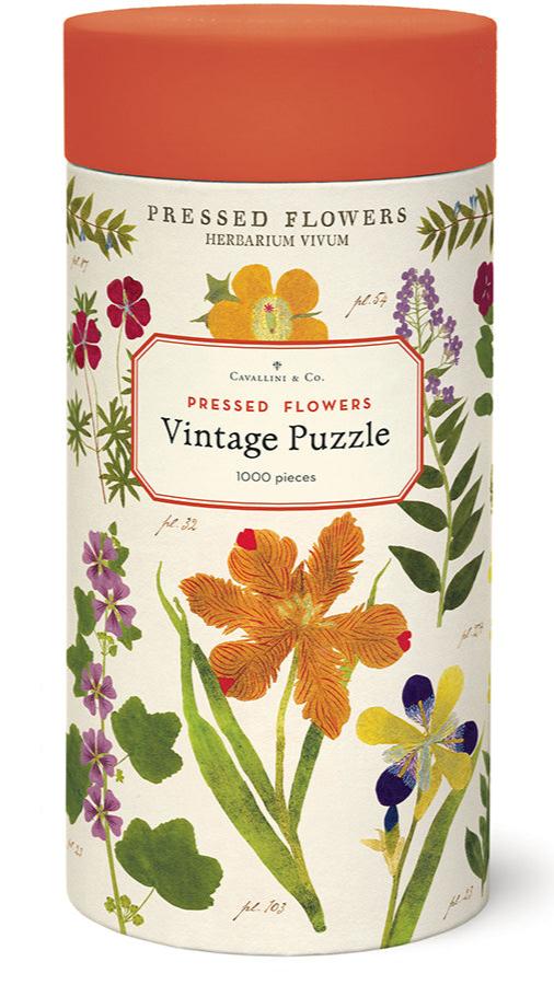 Puzzle Cavallini - Pressed Flowers