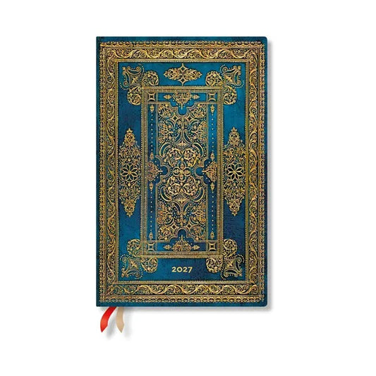 Weekly Planner Maxi 2027 Paperblanks 12-month - Blue Luxe