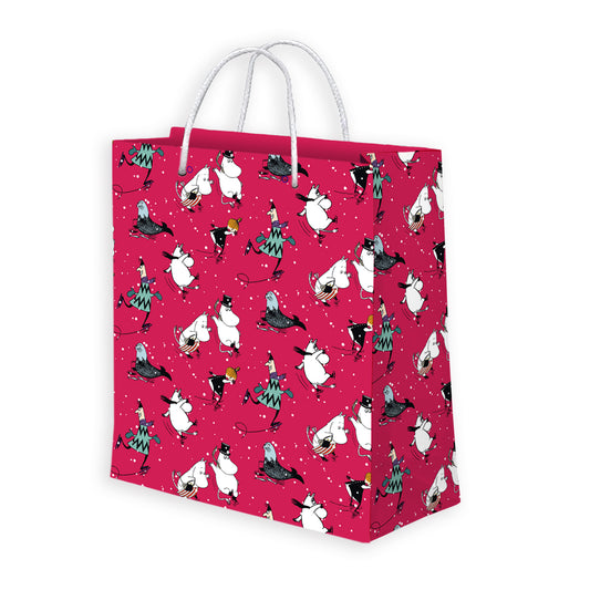 Gift bag Moomin - Christmas, Red L