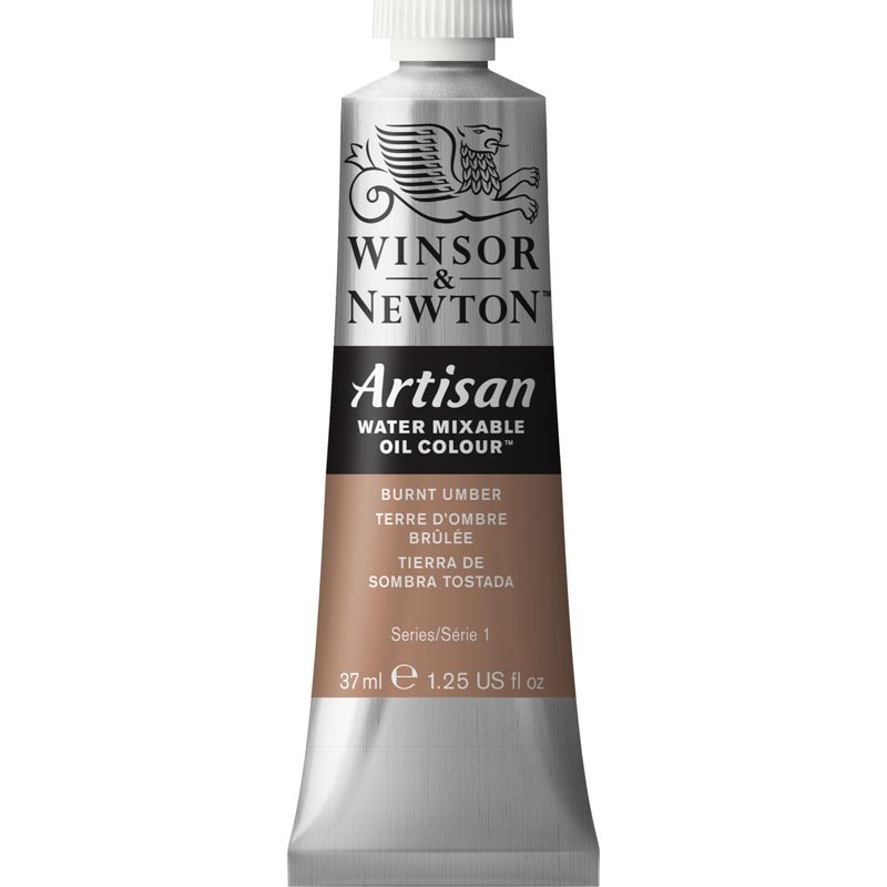 WN Artisan 37ml 076 Burnt umber (1), vesiliukoinen öljyväri