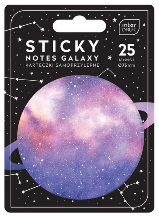 Interdruk Galaxy Sticky Notes - Purple