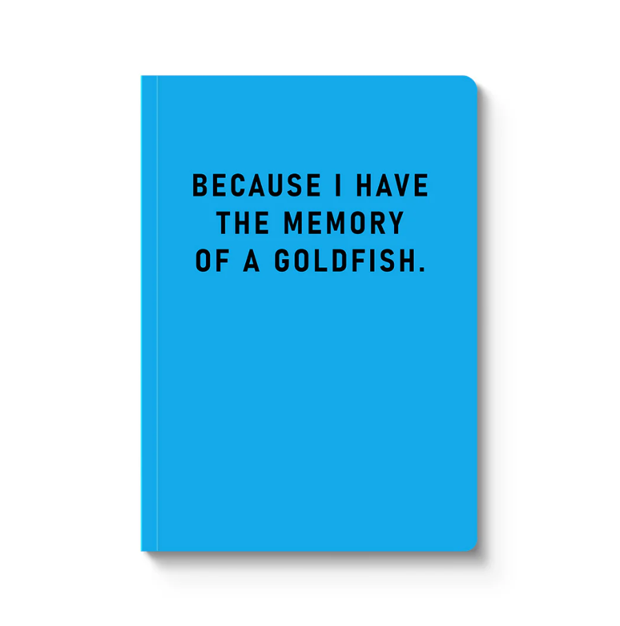 Muistikirja A5 Ohh Deer - Memory of a goldfish, Perfectbound