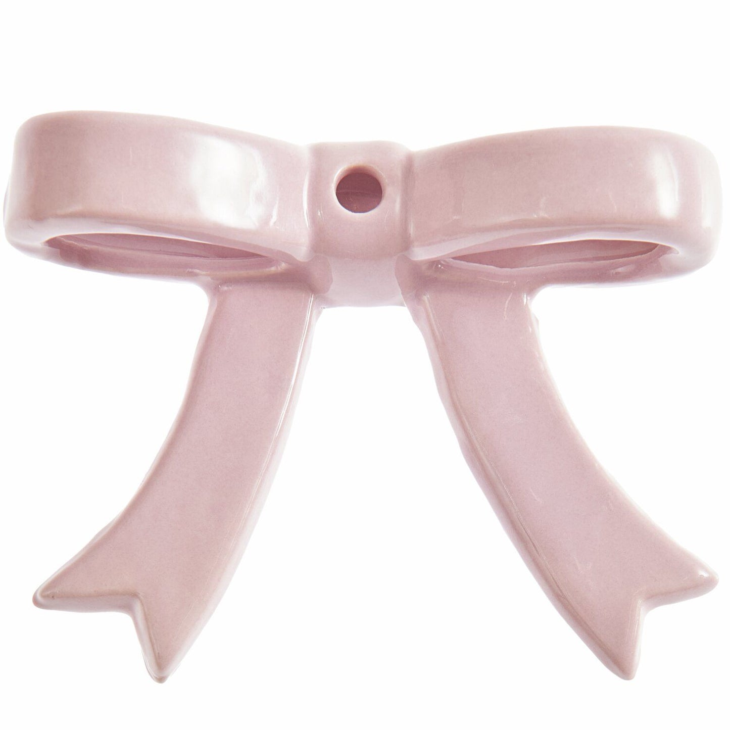 Kynttilänjalka Rico Design - Vaaleanpunainen rusetti