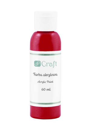 Akryyliväri 60ml DPC  - karmiinin punainen