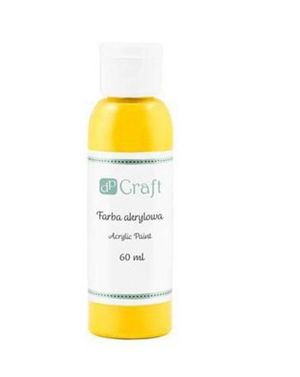Akryyliväri 60ml DPC  - keskikeltainen