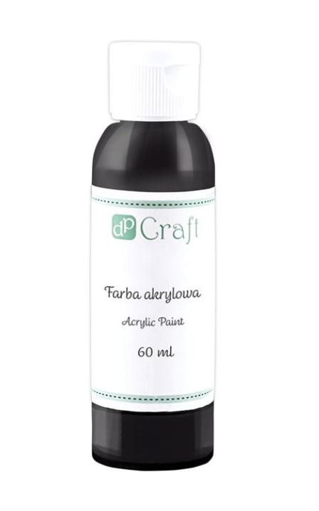 Akryyliväri 60ml DPC  - musta