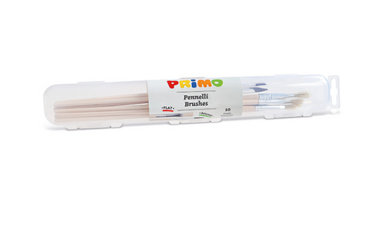 Primo Sivellinsetti kotelossa 5+5kpl