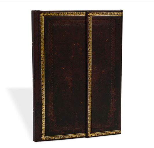 Muistikirja Paperblanks - Black Moroccan, Midi lined