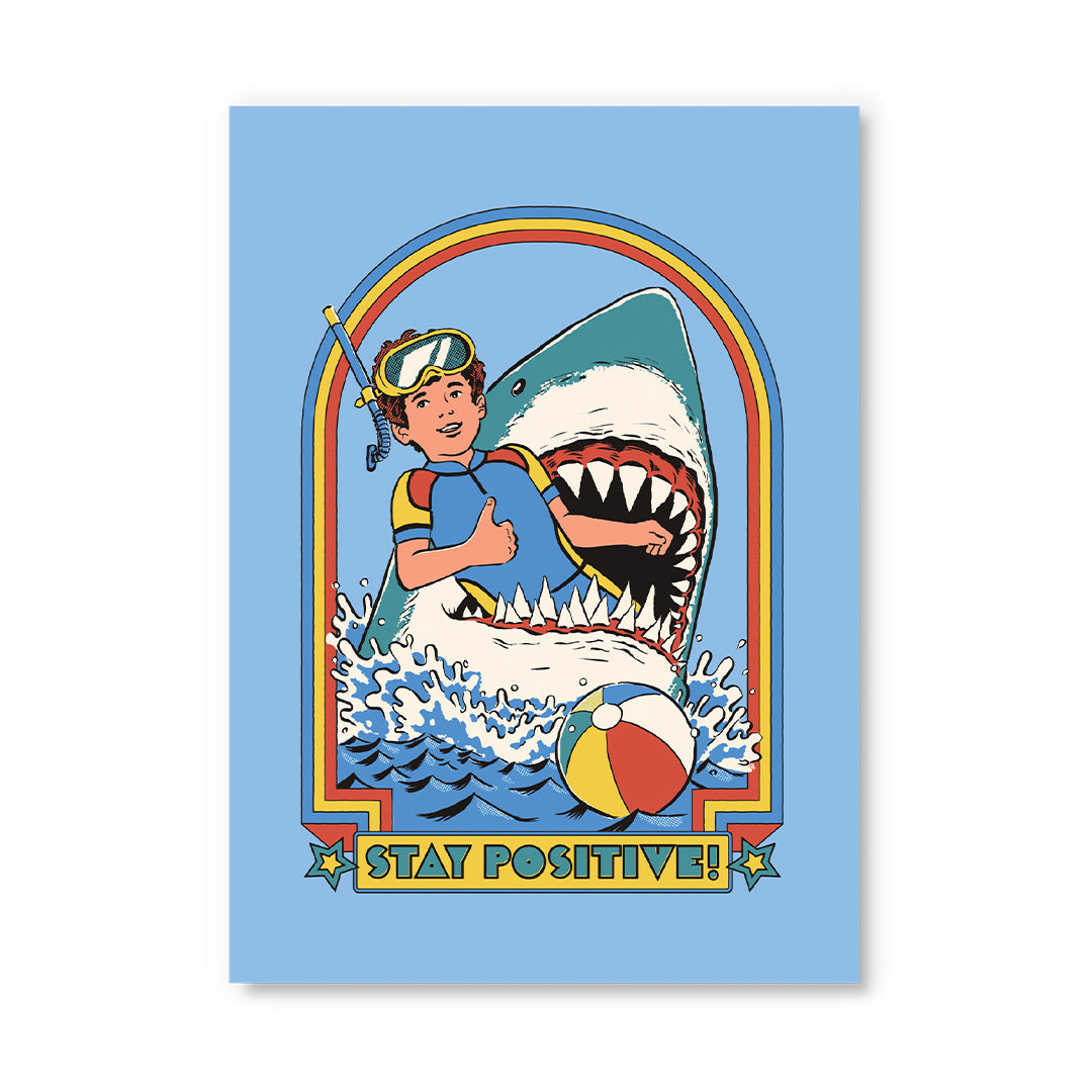 Postikortti Ohh Deer - Stay Positive