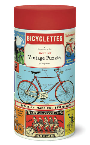 Cavallini - Les bicyclettes puzzle