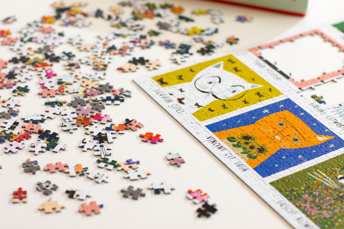 Puzzle Happily - Art Cats