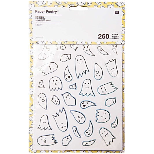 Tarrasetti Paper Poetry - Halloween haamut