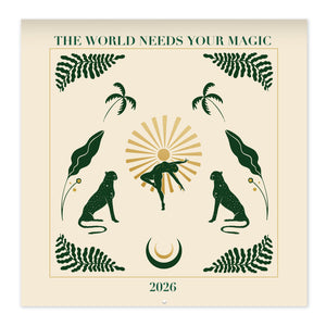 Seinäkalenteri 20x20 2026 Putinki Uhana