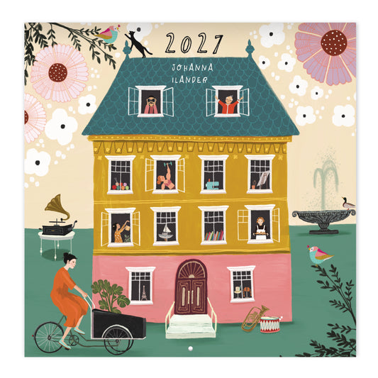 Wall Calendar 20x20 2027 Putinki Ilander