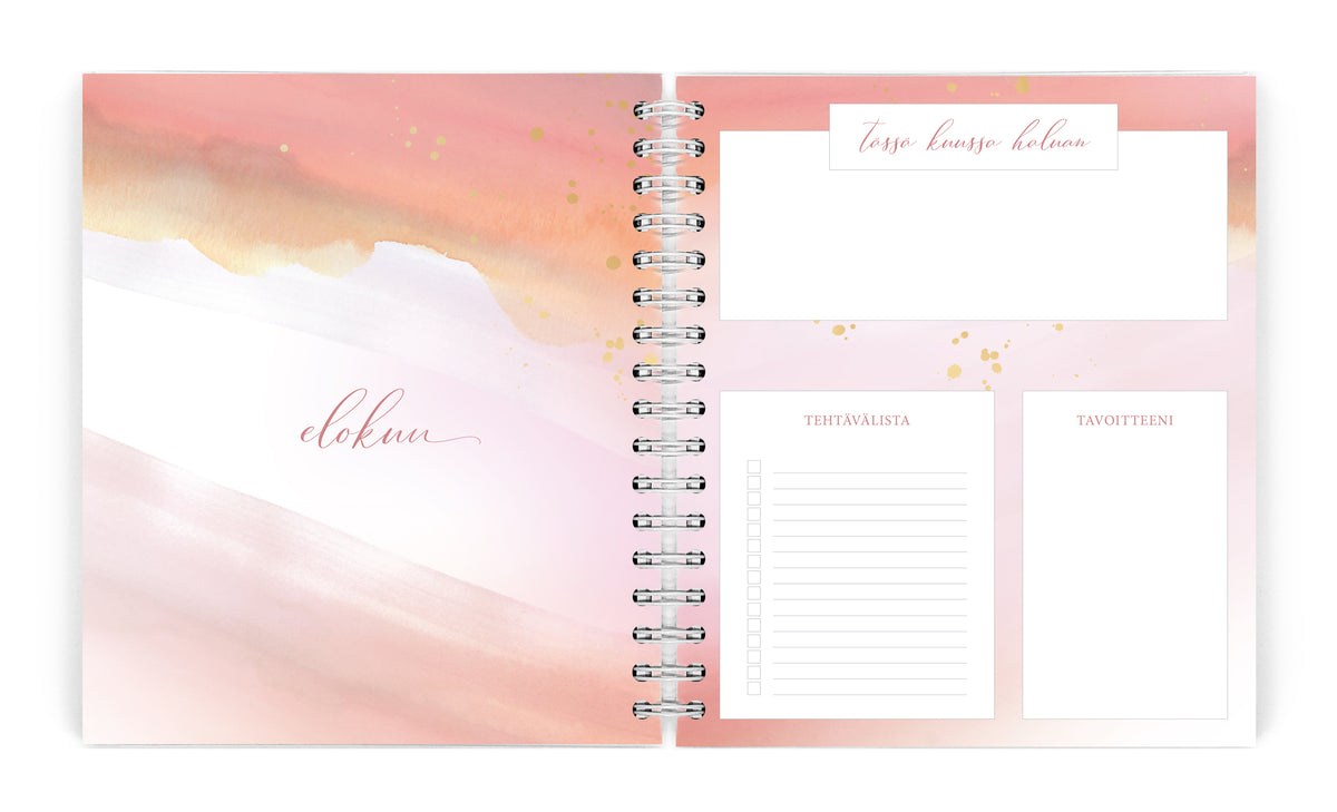 Viikkopäivyri 19x23 cm 2027 Putinki Life Planner
