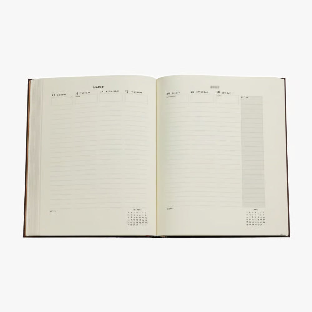 Weekly Planner Ultra 2027 Paperblanks 12mo - Mimosa