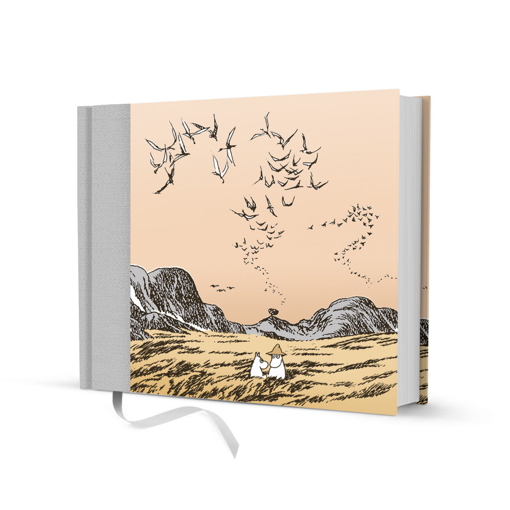 Horizontal notebook Moomin - Moomin and birds