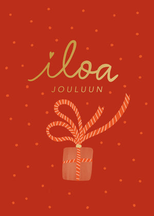 Christmas card Putinki Design - "Joy to Christmas" gift package