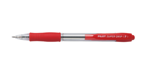 Ballpoint pen Pilot - Super Grip Fine red