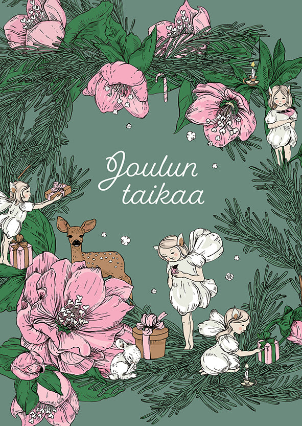 Joulukortti Nuppu Print Company - "Joulun taikaa"