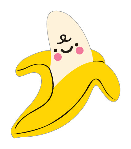 Pinssi Art File - Banana