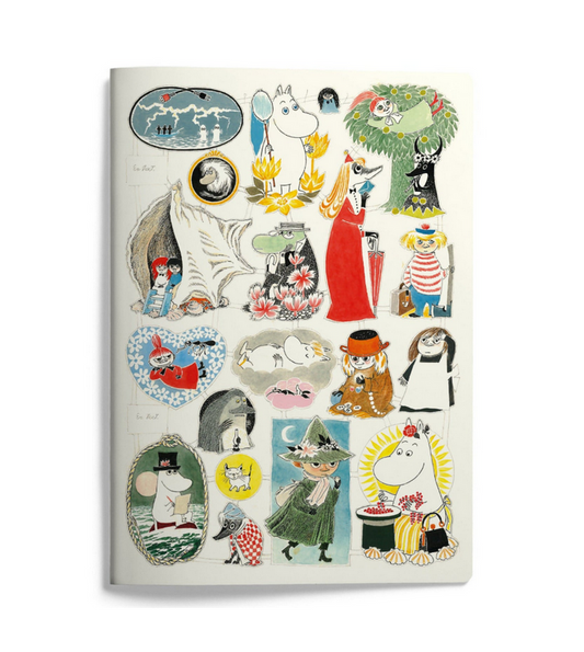 Notebook A4 Putinki Moomin - Characters