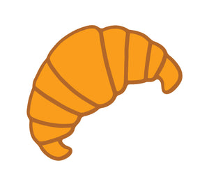 Pinssi Art File - Croissant