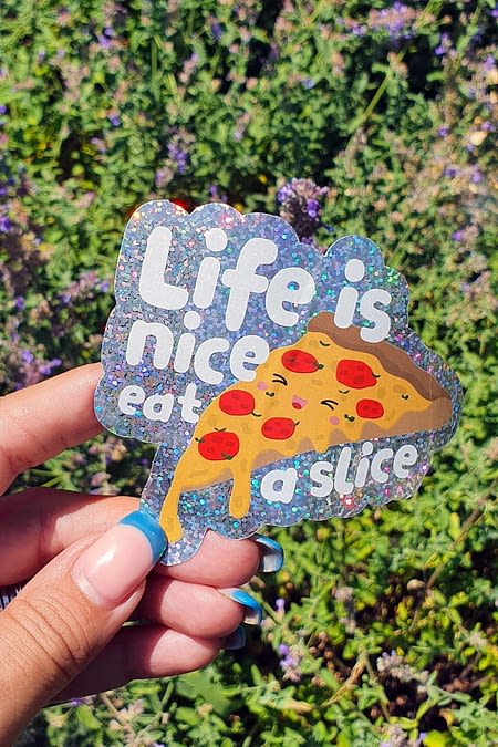 XL tarra Studio Inktvis - Pizza Life is nice