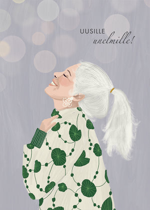 2-part card Johanna Ilander - For new dreams