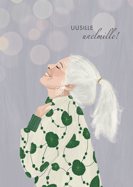 2-part card Johanna Ilander - For new dreams
