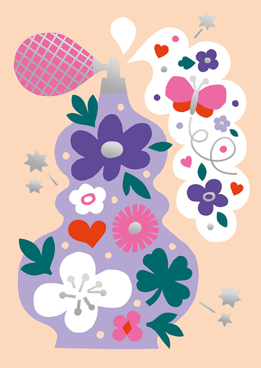 2-part card Leena Kisonen - Perfume