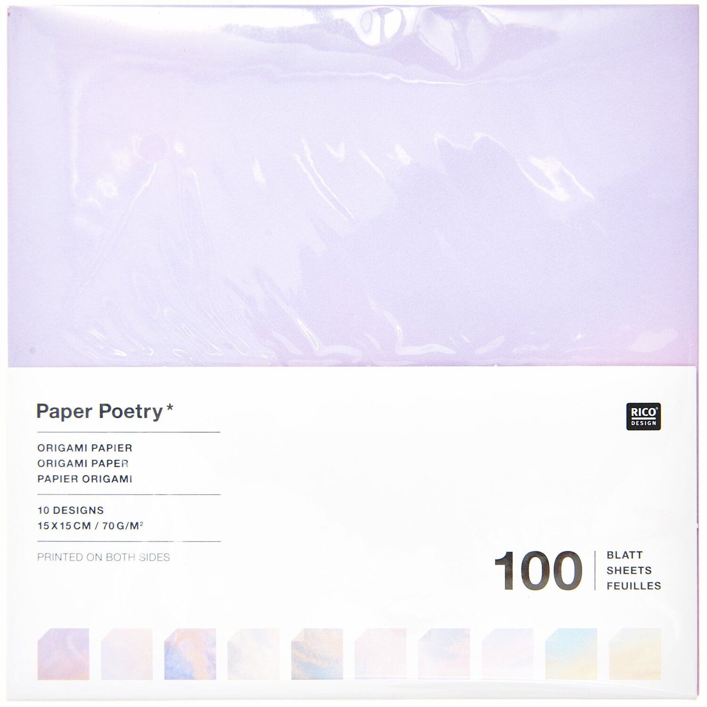 Origamipaperi Paper Poetry 100kpl - Sky is the limit