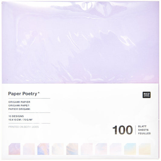 Origamipaperi Paper Poetry 100kpl - Sky is the limit