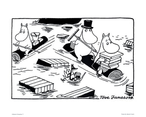 Juliste Muumi 24x30 - Tukit