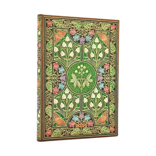 Viikkopäivyri 12kk 2026 Paperblanks - Poetry in Bloom, Midi