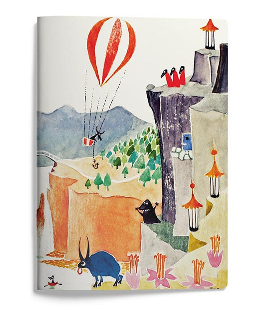 Booklet A5 Moomin - Moominpappa's exploits