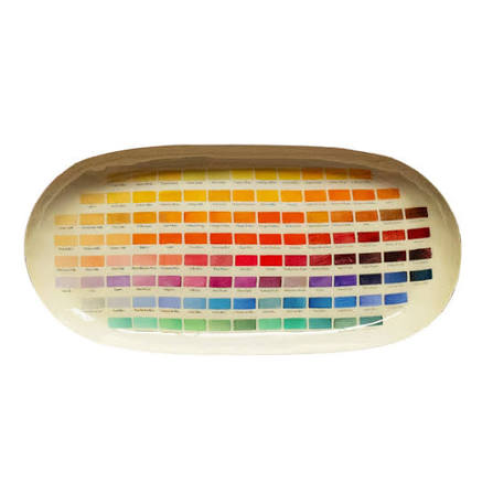 Tarjoilulautanen Roomytown - Nomenclature of Colours