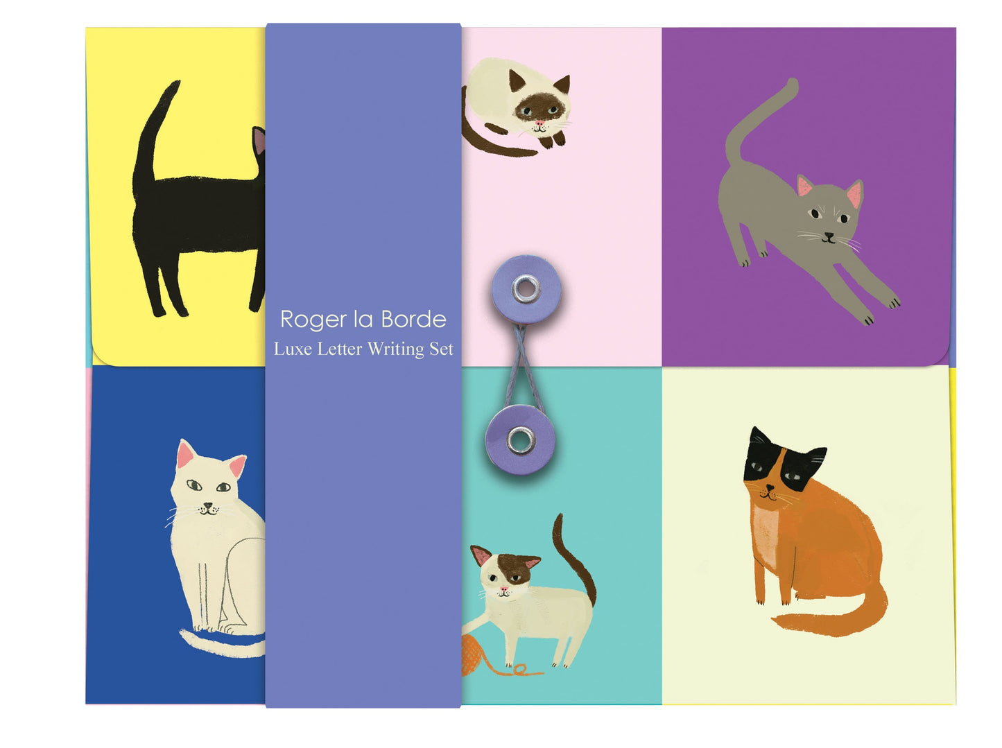 Letter writing set Roger la Borde - Cat Etticate