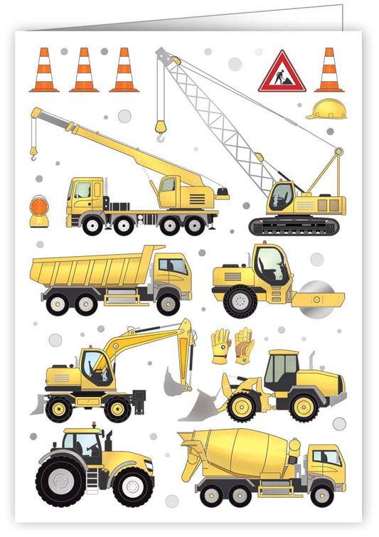 2-part card Quire - Cranes